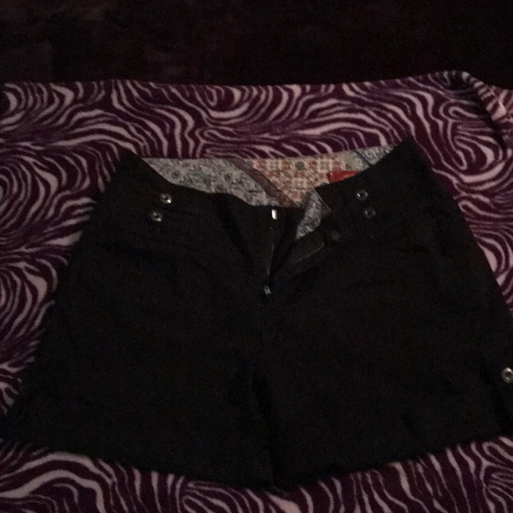 Black shorts